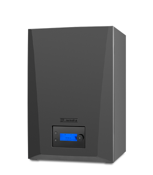 Remeha Quinta 65 HR Soloketel
met excentrische rookgasaansluiting 2 x 100 mm 12,0 - 61,5 kW 7843854 | CVketel.nl